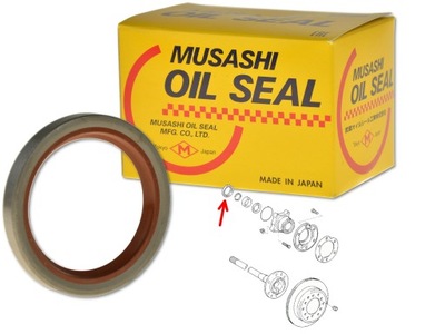 Toyota land cruiser 150 09- сальник полуось фото №1