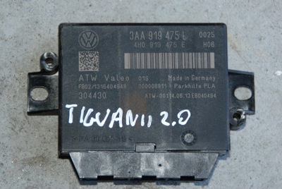 VW TIGUAN 2 II 10-15R MODULIS STATYMO ATSTUMO PDC 