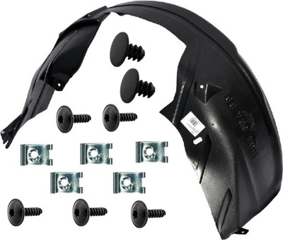 Fiat punto grande evo подкрылок клипсы перед левый фото №1