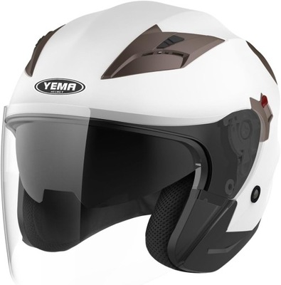 Kask motocyklowy szczękowy XL 61-62cm YEMA YM-627