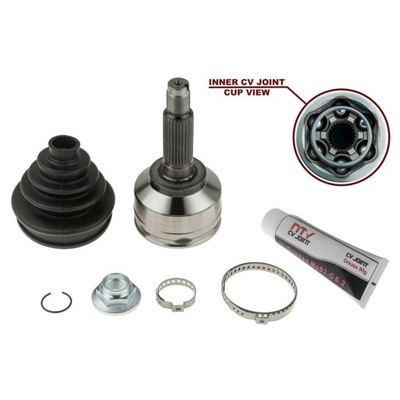 Шарнір зовнішній перед le/pr kia sorneto i 2002-2011 фото №1