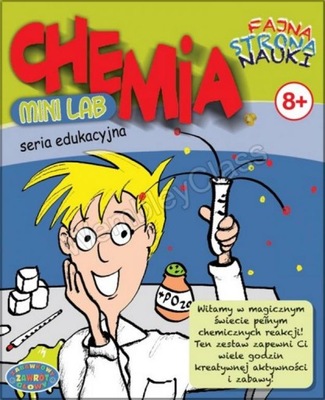 Mini Lab CHEMIA laboratorium naukowe doświadczenia