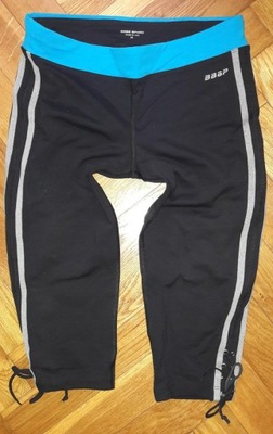 Czarno szare legginsy Bebe Sport M