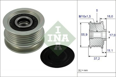 SANKABA GENERATORIAUS INA 535 0018 10 