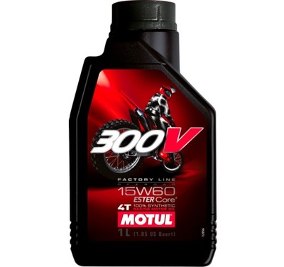 ACEITE MOTUL 15W-60 4T 300V APAGADO ROAD 1L OLEMOT15W604T300V1  