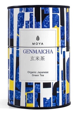 Herbata zielona liściasta Genmaicha Moya 60 g