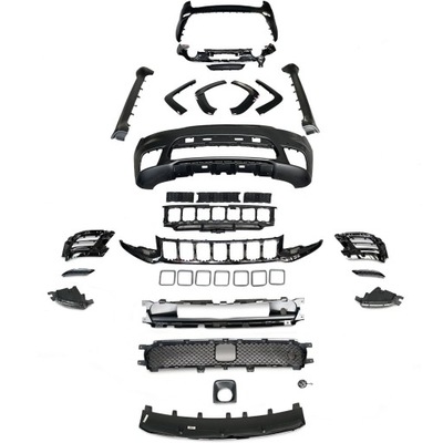 Trackhawk srt стиль кузов kit + led jeep grand cherokee 2014-2021 фото №1