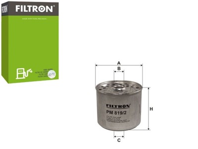 FILTRO COMBUSTIBLES IVECO DAILY I DAILY II ZETA RVI B MESSENGER C G MANAGER  