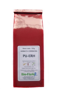 Herbata Pu Erh 100g Bio-Flavo Na odchudzanie