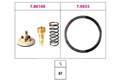 ТЕРМОСТАТ FACET 1880616 580616