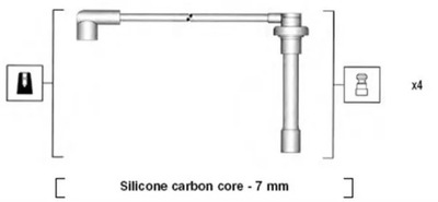 ПРОВОДА ЗАЖИГАНИЯ HONDA CIVIC 1,3/1,5/1 /MM/