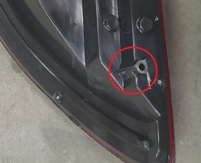 Лампа задня p ułamane кронштейн pasuje do: scania touring 11.14- фото №1