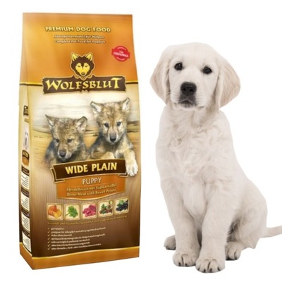 Wolfsblut Dog Wide Plain Puppy konina i bataty 2kg