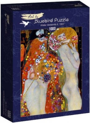 Puzzle Vodné serpentíny II, Gustav Klimt 1000 dielikov.