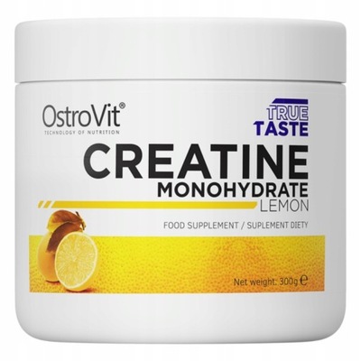 OstroVit Monohydrat Kreatyny 300g cytrynowy