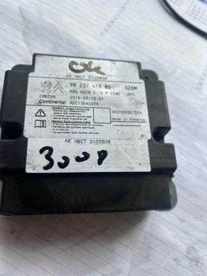 3008 II CONTROL UNIT / MODULE AIRBAG 9823741880  