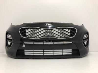 Kia sportage iv lift 2018- бампер передній фото №1