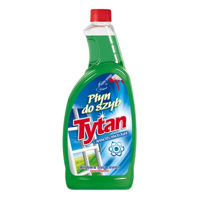 Płyn do mycia szyb Tytan 750ml zapas nanot.