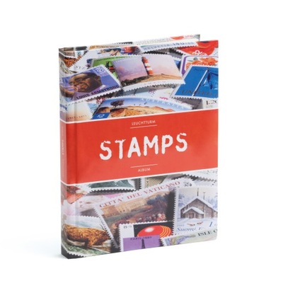 Klaser na znaczki STAMPS Leuchtturm format A5, 32 czarne strony