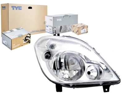 Фара 2 h7 електричний з двигуном колір wkła фото №1