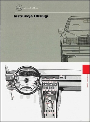 MERCEDES E KLASA W124 D INSTRUKCJA OBSŁUGI POLSKA