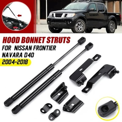 FRONT HOOD BONNET GAS STRUT RESTYLING SUPPORT FOR NISSAN FRONTIER NAVARA ~29059  