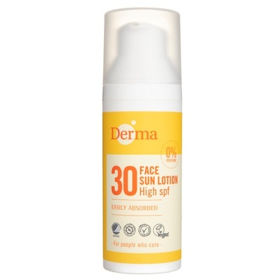 DERMA SUN WODOODPORNY KREM DO TWARZY SPF30 - 50ML