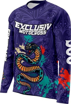 BLUZA MOTOCROSS QUAD ENDURO MTB NADRUK