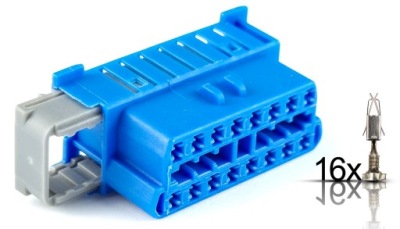 Штекер штекер колодка obd2 комп'ютер інтерфейс фото №1