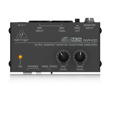 BEHRINGER PRO MICROMON MA400 PRZEDWZMACNIACZ MIKROFONOWY