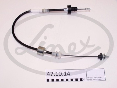 CABLE CONJUNTO DE EMBRAGUE VW GOLF 3 VENTO 1,4 1,6 91-99  