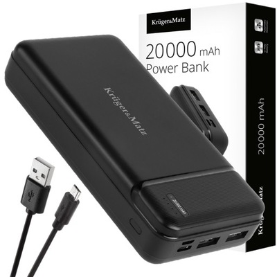 POWERBANK POWER BANK MOCNY 20000 mAh LI-POL 2xUSB