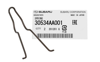 Пружинка лапы сцепления outback forester 30534aa00 фото №1