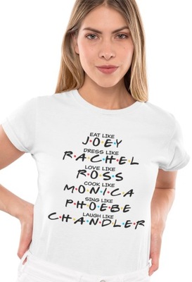 Koszulka Friends przyjaciele śmieszny prezent Joey Chandler Ross Monica
