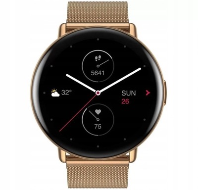 USZKODZONY Smartwatch Amazfit Zepp E (szampański złoty)