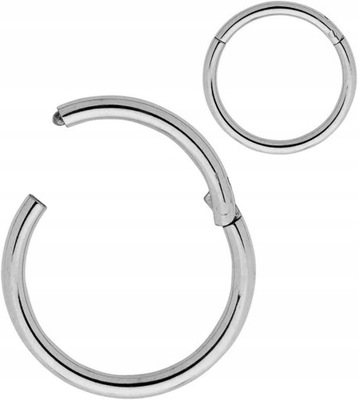 KOLCZYK KÓŁKO CLICKER 1,2/8 SREBRNY