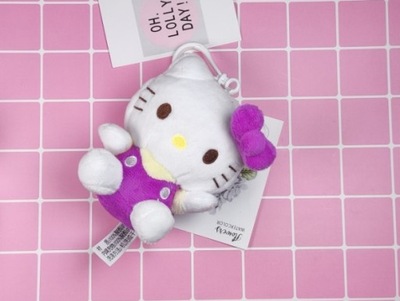 Breloczek Hello Kitty Sanrio Cute Kotek Fioletowy