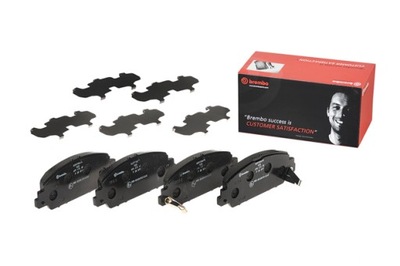 BREMBO P 28 077 КОЛОДКИ ТОРМОЗНЫЕ