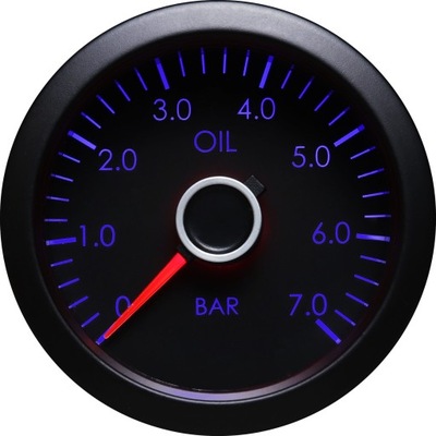 INDICADOR DE PRESIÓN ACEITES VW LOOK AUTO GAUGE NUEVO  