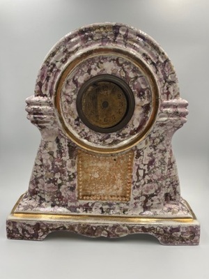 Zegar ceramiczny kominkowy antyczny