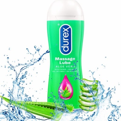 DUREX PLAY 2w1 ALOE VERA Żel Intymny do masażu nawilżający 200 ml z aloesem