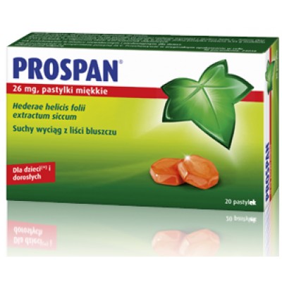 Prospan 26mg - 20 pastylek