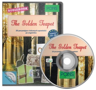 THE GOLDEN TEAPOT A2-B1 KSIĄŻKA/CD PONS