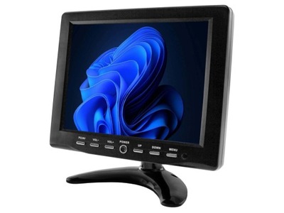 NVOX Monitor 8 cali dotykowy LCD AV VGA 12V 230V