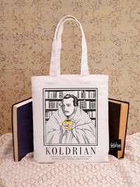 TORBA NA KSIĄŻKI / KOŁDRIAN / ECRU