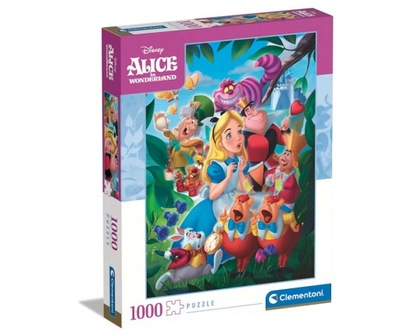 Clementoni puzzle 1000 Disney Alice 39673