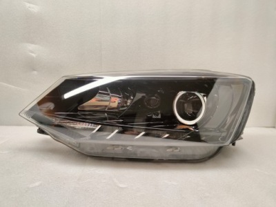 Skoda fabia 3 линза с led фара левый перед 6v1941015b фото №1