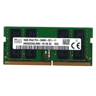 Pamięć RAM DDR4 PC4 Hynix 16GB 2666V HMA82GS6CJR8N-VK