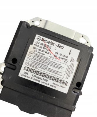 Mercedes блок управления модуль подушка безопасности a1669002613 фото №1