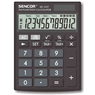 Kalkulator Szkolny Biurowy Sencor SEC 332 T